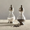 Lucca Pepper Mill - 17 cm Height - Handcrafted in Italy - Pewter & Glass Lucca Pepper Mill - 17 cm Height - Handcrafted in Italy - Pewter & Glass