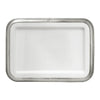 Luisa Rectangular Serving Platter - 42 cm x 31 cm - Handcrafted in Italy - Pewter & Ceramic Luisa Rectangular Serving Platter - 42 cm x 31 cm - Handcrafted in Italy - Pewter & Ceramic