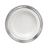 Luisa Soup/Pasta Bowl (set of 2) - 26 cm Diameter - Handcrafted in Italy - Pewter & Ceramic Luisa Soup/Pasta Bowl (set of 2) - 26 cm Diameter - Handcrafted in Italy - Pewter & Ceramic