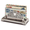 Melisso Letter Holder - 27 cm x 13.5 cm - Handcrafted in Italy - Pewter Melisso Letter Holder - 27 cm x 13.5 cm - Handcrafted in Italy - Pewter