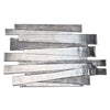 Mosso Modern-style Placemat - 42 cm x 26 cm - Handcrafted in Italy - Pewter Mosso Modern-style Placemat - 42 cm x 26 cm - Handcrafted in Italy - Pewter