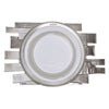 Mosso Modern-style Placemat - 42 cm x 26 cm - Handcrafted in Italy - Pewter Mosso Modern-style Placemat - 42 cm x 26 cm - Handcrafted in Italy - Pewter