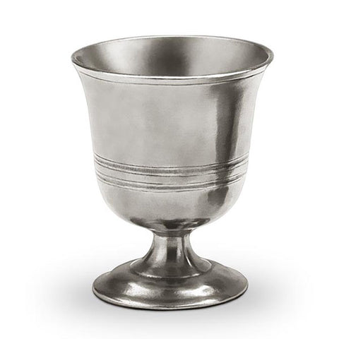 Medieval 'Harry' Chalice - 11 cm - Handcrafted in Italy - Pewter