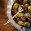 Oliva Olive Fork Set (Set of 4) - Tapered Ball - 11.5 cm Length - Handcrafted in Italy - Pewter Oliva Olive Fork Set (Set of 4) - Tapered Ball - 11.5 cm Length - Handcrafted in Italy - Pewter