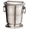 Piemonte Ice Bucket with Lid - 19 cm Diameter - Handcrafted in Italy - Pewter Piemonte Ice Bucket with Lid - 19 cm Diameter - Handcrafted in Italy - Pewter