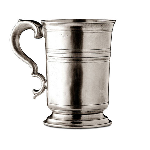 Piemonte Tankard - 30 cl - Handcrafted in Italy - Pewter
