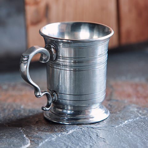 Piemonte Tankard - 30 cl - Handcrafted in Italy - Pewter