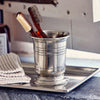 Piemonte Toothbrush Cup - 30 cl - Handcrafted in Italy - Pewter Piemonte Toothbrush Cup - 30 cl - Handcrafted in Italy - Pewter