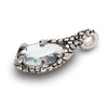 Tear of Light Pendant (Crystal) - 5.5 cm - Handcrafted in Italy - Pewter & Crystal Glass Tear of Light Pendant (Crystal) - 5.5 cm - Handcrafted in Italy - Pewter & Crystal Glass