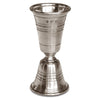 Piemonte Double Jigger - 11 cm Height - Handcrafted in Italy - Pewter