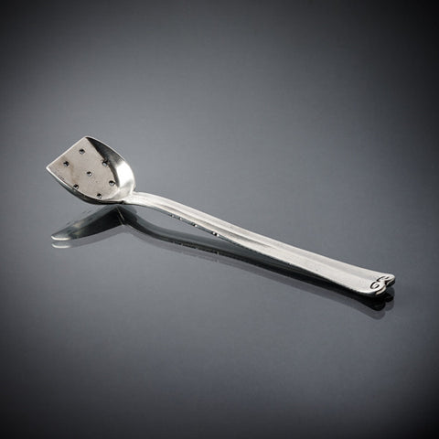 Piemonte Ice Spoon - 21 cm Length - Handcrafted in Italy - Pewter