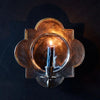 Quadrilobo Wall Sconce Candlestick - 24 cm x 24 cm - Handcrafted in Italy - Pewter Quadrilobo Wall Sconce Candlestick - 24 cm x 24 cm - Handcrafted in Italy - Pewter
