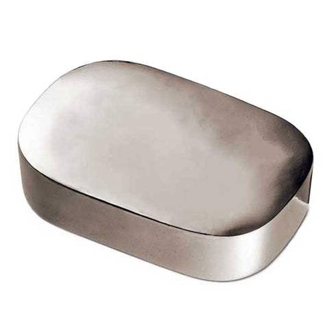 Regina Lidded Box - 12 cm x 8 cm - Handcrafted in Italy - Pewter