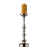 Siena Pillar Candlestick - 47 cm Height - Handcrafted in Italy - Pewter Siena Pillar Candlestick - 47 cm Height - Handcrafted in Italy - Pewter