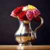 Siracusa Flower Jug - 1.7 L - Handcrafted in Italy - Pewter Siracusa Flower Jug - 1.7 L - Handcrafted in Italy - Pewter
