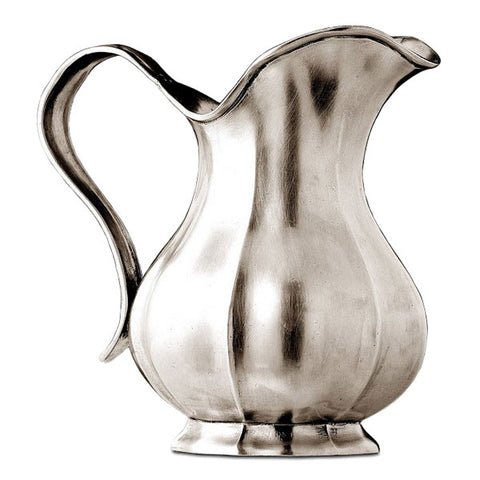 Siracusa Flower Jug - 1.7 L - Handcrafted in Italy - Pewter