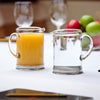 Sirmione Bar Pitcher - 1 L - Handcrafted in Italy - Pewter & Crystal Glass Sirmione Bar Pitcher - 1 L - Handcrafted in Italy - Pewter & Crystal Glass