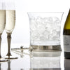Sirmione Ice Bucket - 18.5 cm Diameter - Handcrafted in Italy - Pewter & Crystal Glass Sirmione Ice Bucket - 18.5 cm Diameter - Handcrafted in Italy - Pewter & Crystal Glass