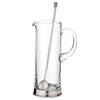 Sirmione Cocktail Pitcher - 1.5 L - Handcrafted in Italy - Pewter & Crystal Glass Sirmione Cocktail Pitcher - 1.5 L - Handcrafted in Italy - Pewter & Crystal Glass