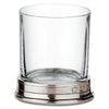 Sirmione Shot Glass (Set of 2) - 7 cl - Handcrafted in Italy - Pewter & Crystal Glass Sirmione Shot Glass (Set of 2) - 7 cl - Handcrafted in Italy - Pewter & Crystal Glass