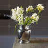 Terlizzi Rimmed Vase - 17 cm Height - Handcrafted in Italy - Pewter Terlizzi Rimmed Vase - 17 cm Height - Handcrafted in Italy - Pewter