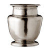 Terlizzi Rimmed Vase - 11 cm Height - Handcrafted in Italy - Pewter Terlizzi Rimmed Vase - 11 cm Height - Handcrafted in Italy - Pewter