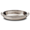 Toscana Oval Serving Dish (Pyrex insert)  - 36 cm - Handcrafted in Italy - Pewter & Pyrex Toscana Oval Serving Dish (Pyrex insert)  - 36 cm - Handcrafted in Italy - Pewter & Pyrex