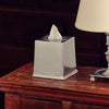 Toscana Tissue Box Cover 13.5 cm x 13.5 cm x 14 cm - Handcrafted in Italy - Pewter