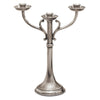 Tarquinio 3 Flame Candelabra - 34 cm Height - Handcrafted in Italy - Pewter Tarquinio 3 Flame Candelabra - 34 cm Height - Handcrafted in Italy - Pewter