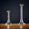 Tarquinio Candlestick - 21 cm Height - Handcrafted in Italy - Pewter