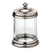 Toscana Storage Canister - 1 L - Handcrafted in Italy - Pewter & Glass Toscana Storage Canister - 1 L - Handcrafted in Italy - Pewter & Glass