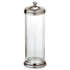 Toscana Storage Canister - 2 L - Handcrafted in Italy - Pewter & Glass Toscana Storage Canister - 2 L - Handcrafted in Italy - Pewter & Glass