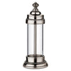 Toscana Salt Mill - 15 cm Height - Handcrafted in Italy - Pewter & Glass Toscana Salt Mill - 15 cm Height - Handcrafted in Italy - Pewter & Glass