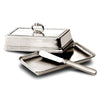 Umbria Butter Dish - 17 cm x 9.5 cm - Handcrafted in Italy - Pewter Umbria Butter Dish - 17 cm x 9.5 cm - Handcrafted in Italy - Pewter