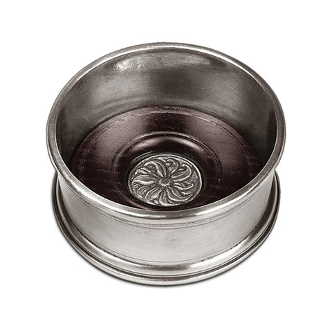 Umbra Wine Bottle Holder - 10cm Diameter - Handcrafted in Italy - Pewter