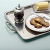 Umbria Rectangular Tray (with handles) - 30 cm x 24 cm - Handcrafted in Italy - Pewter Umbria Rectangular Tray (with handles) - 30 cm x 24 cm - Handcrafted in Italy - Pewter