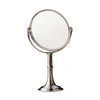 Vanita Vanity Mirror - 40 cm Height - Handcrafted in Italy - Pewter & Glass Vanita Vanity Mirror - 40 cm Height - Handcrafted in Italy - Pewter & Glass