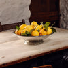 Veneto Footed Bowl - 37.5 cm Diameter - Handcrafted in Italy - Pewter Veneto Footed Bowl - 37.5 cm Diameter - Handcrafted in Italy - Pewter
