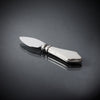 Violetta Parmesan Knife - 13 cm Length - Handcrafted in Italy - Pewter & Stainless Steel Violetta Parmesan Knife - 13 cm Length - Handcrafted in Italy - Pewter & Stainless Steel