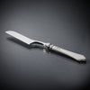 Violetta Soft Cheese Knife - 25 cm Length - Handcrafted in Italy - Pewter & Stainless Steel Violetta Soft Cheese Knife - 25 cm Length - Handcrafted in Italy - Pewter & Stainless Steel