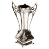 Art Nouveau-Style Secession Flower Vase - 35 cm Height - Handcrafted in Italy - Pewter/Britannia Metal Art Nouveau-Style Secession Flower Vase - 35 cm Height - Handcrafted in Italy - Pewter/Britannia Metal