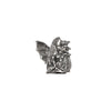 Art Nouveau-Style Dragon Statuette Bell - 6.5 cm Height - Handcrafted in Italy - Pewter/Britannia Metal Art Nouveau-Style Dragon Statuette Bell - 6.5 cm Height - Handcrafted in Italy - Pewter/Britannia Metal