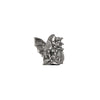 Art Nouveau-Style Dragon Statuette Bell - 6.5 cm Height - Handcrafted in Italy - Pewter/Britannia Metal Art Nouveau-Style Dragon Statuette Bell - 6.5 cm Height - Handcrafted in Italy - Pewter/Britannia Metal