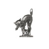 Art Nouveau-Style Cat Statuette Bell - 7.5 cm Height - Handcrafted in Italy - Pewter/Britannia Metal Art Nouveau-Style Cat Statuette Bell - 7.5 cm Height - Handcrafted in Italy - Pewter/Britannia Metal