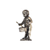 Art Nouveau-Style Cherub & Drum Statuette Bell - 8 cm Height - Handcrafted in Italy - Pewter/Britannia Metal Art Nouveau-Style Cherub & Drum Statuette Bell - 8 cm Height - Handcrafted in Italy - Pewter/Britannia Metal