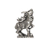 Art Nouveau-Style Deer Statuette Bell - 7.5 cm Height - Handcrafted in Italy - Pewter/Britannia Metal Art Nouveau-Style Deer Statuette Bell - 7.5 cm Height - Handcrafted in Italy - Pewter/Britannia Metal
