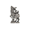 Art Nouveau-Style Deer Statuette Bell - 7.5 cm Height - Handcrafted in Italy - Pewter/Britannia Metal Art Nouveau-Style Deer Statuette Bell - 7.5 cm Height - Handcrafted in Italy - Pewter/Britannia Metal
