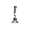 Art Nouveau-Style Combo Naked Lady Statuette Bell - 13 cm Height - Handcrafted in Italy - Pewter/Britannia Metal Art Nouveau-Style Combo Naked Lady Statuette Bell - 13 cm Height - Handcrafted in Italy - Pewter/Britannia Metal