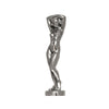 Art Nouveau-Style Combo Naked Lady Statuette Bell - 13 cm Height - Handcrafted in Italy - Pewter/Britannia Metal Art Nouveau-Style Combo Naked Lady Statuette Bell - 13 cm Height - Handcrafted in Italy - Pewter/Britannia Metal