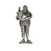 Art Nouveau-Style Combo Man Statuette Bell - 9 cm Height - Handcrafted in Italy - Pewter/Britannia Metal Art Nouveau-Style Combo Man Statuette Bell - 9 cm Height - Handcrafted in Italy - Pewter/Britannia Metal